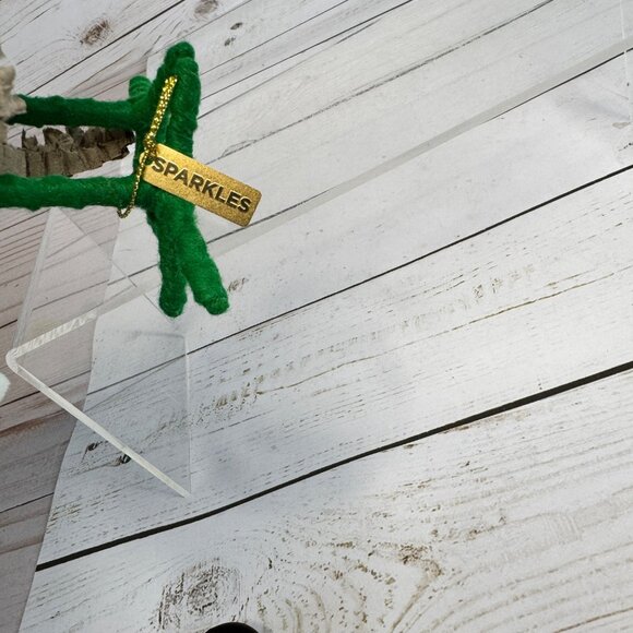 Sparkles 2024 Christmas Wondershop Featherly Friends Fabric Christmas Tree Gift - Picture 6 of 6